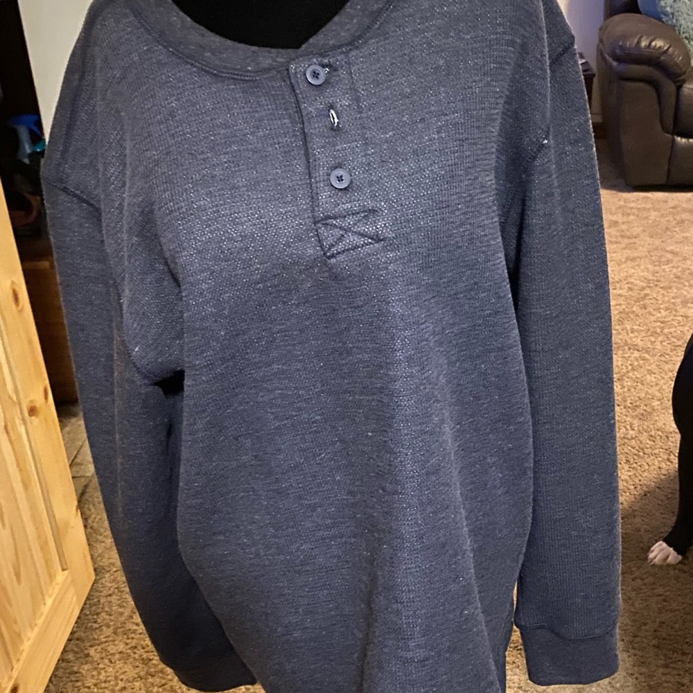 BUNDLE! 2 sherpa-lined crew-necks